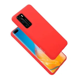 Crong Color Cover - Etui Huawei P40 (czerwony) - Etui i futerały do telefonów - miniaturka - grafika 6