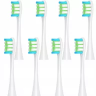 Końcówki do szczoteczek elektrycznych - 8X Końcówki Do Oclean X Pro Z1 F1 One Air 2 Xiaomi Rtb-8 Białe - miniaturka - grafika 1