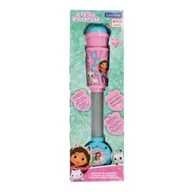Instrumenty muzyczne dla dzieci - Gabby`s Dollhouse Mikrofon świecący z głośnikiem Gabby`s Lexibook MIC90GDH - miniaturka - grafika 1