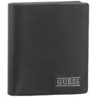 Portfele - Portfel New Boston R Sml Blfld C Pckt SMNEBR LEA22 BLA (GU626-a) Guess - miniaturka - grafika 1