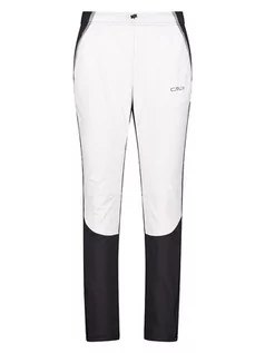 Spodnie sportowe damskie - CMP Spodnie polarowe w kolorze czarno-białym - grafika 1