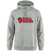 Bluzy sportowe męskie - Męska bluza Fjällräven Fjällräven Logo Hoodie M Rozmiar: M / Kolor: szary - miniaturka - grafika 1