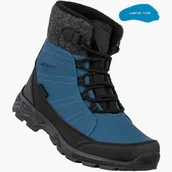Śniegowce damskie - Śniegowce Damskie Buty Ocieplane Trzewiki Na Zimę Granatowe Vanhorn 23-34065BL 37 Granatowy - miniaturka - grafika 1
