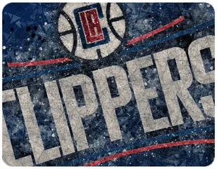 PODKŁADKA POD MYSZKĘ LOS ANGELES CLIPPERS 23x19CM DO LAPTOPA - Podkładki pod mysz - miniaturka - grafika 1