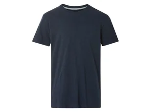 LIVERGY® T-shirt męski z bawełny (Granatowy, M (48/50)) - Koszulki męskie LIVERGY® T-shirt męski z bawełny (Granatowy, M (48/50)) - Koszulki męskie - miniaturka - grafika 1