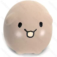 Zabawki dla psów - Uroczy stworek gumowa zabawka dla psa gryzak z dźwiękiem 4.5x4.4x5cm - miniaturka - grafika 1