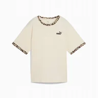 Koszulki i topy damskie - PUMA KOSZULKA ESS GRAPHIC ANIMAL RELAXED 68808287 r XS - miniaturka - grafika 1