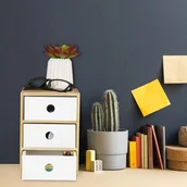 Przyborniki na biurko - Organizer na biurko Relaxdays - miniaturka - grafika 1