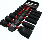 Klucze i nasadki - Forsage Zestaw nasadek udarowych kombi 14el. 1/2" krótkie: 10-32mm; głębokie: 17-36mm - miniaturka - grafika 1
