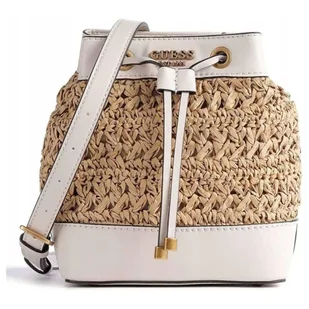 Torebka Guess Liguria, beżowa elegancka i lekka - Torebki damskie - miniaturka - grafika 1