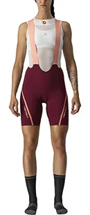 CASTELLI Spodenki Damskie, Bordowy/Rumieniec, XL - Spodenki damskie - miniaturka - grafika 1