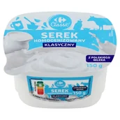 Desery mleczne - Carrefour Classic Serek homogenizowany klasyczny 150 g - miniaturka - grafika 1
