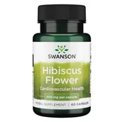 Układ nerwowy - Swanson FS Hibiscus Flower 400mg 60caps - miniaturka - grafika 1