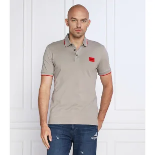 HUGO Polo Deresino | Slim Fit - Koszule męskie - miniaturka - grafika 1