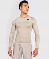 Kimona, stroje i obuwie - Venum Rashguard Męski G-Fit AIR Długi Rękaw Sand XL - miniaturka - grafika 1
