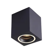 Lampy ścienne - ECO-LIGHT Bima Ring Square Black 1xGU10 ML7685 - miniaturka - grafika 1