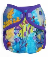 Pieluchy - Otulacz z lamówką - MAGICZNY LAS noworodkowy 3-8kg - miniaturka - grafika 1
