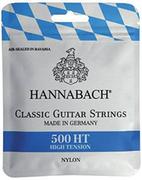 Struny gitarowe  - Hannabach Zapewnia Klassik gitara komplet strun High Tension, dyszkantowe  500ht struny: Nylon, Bass: Nylon rdzeń z posrebrzanego drut miedziany owinięta 500HT - miniaturka - grafika 1