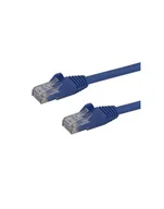 Patchcordy - Startech.COM 1.5 M CAT6 CABLE - BLUE PATCH CORD - SNAGLESS - ETL VERIFIED - PATCH CABLE - 1.5 M - BLUE N6PATC150CMBL - miniaturka - grafika 1