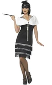 Stroje karnawałowe - Strój retro dla dorosłych, czarny, rozmiar M - miniaturka - grafika 1