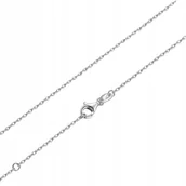 Łańcuszki - Srebrny łańcuszek pr 925 splot ANKIER 45 cm LS038 - miniaturka - grafika 1