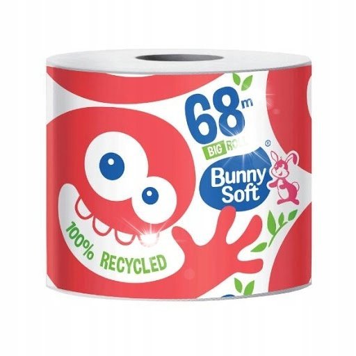 Bunny Soft Papier toaletowy BIG ROLKA 68mb x32 szt