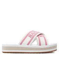 Klapki i japonki damskie - Klapki Napapijri NP0A4I8K Biały - miniaturka - grafika 1