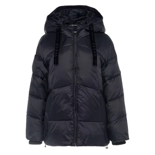 Damska Kurtka pikowana GUESS LETIZIA HOODED PUFFA W3BL21WG0V0-JBLK – Czarny - Kurtki damskie - miniaturka - grafika 1