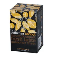 Herbata - Vintage Teas Czarna herbata Black Tea Apricot 30x1,5g 4537-uniw - miniaturka - grafika 1