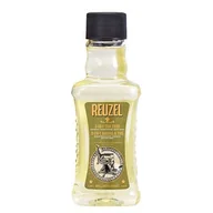 Szampony do włosów - Reuzel 3in1 Tea Tree żel pod prysznic/szampon/odżywka 100ml - miniaturka - grafika 1