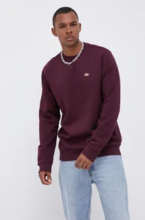 Dickies Bluza męska kolor fioletowy z aplikacją - Bluzy męskie - miniaturka - grafika 1