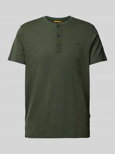 T-shirt z dekoltem serafino - Koszulki męskie - miniaturka - grafika 1