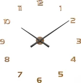 Zegary - JVD Zegar ścienny JVD HT465.3 naklejany na ścianę, szybę...różowe złoto mat - miniaturka - grafika 1