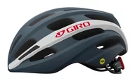 Kaski rowerowe - Giro Kask Rowerowy Szosowy Isode Matte Portaro Grey White Red Gr-7129912 54-61 - miniaturka - grafika 1