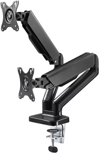 Uchwyt monitorów Goobay BASIC DOUBLE GAS 17"-32" - Kable - miniaturka - grafika 3