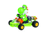 Zabawki zdalnie sterowane - Carrera RC 2,4GHz Auto Mario Kart (TM) Pipe Kart - Yoshi - miniaturka - grafika 1
