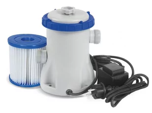 Bestway Pompa filtrująca do basenów + transformator 12V 1249L/h 58381GS - Akcesoria do basenów - miniaturka - grafika 1