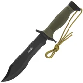 Noże - Nóż Master Cutlery Survival Black - miniaturka - grafika 1