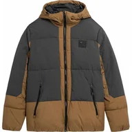 Kurtki i kamizelki sportowe męskie - Kurtka puchowa męska 4FAW23TDJAM244 4F - miniaturka - grafika 1