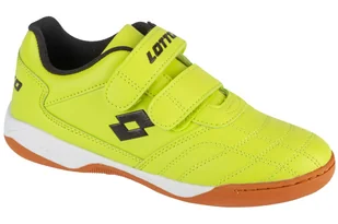 Lotto Pacer K 2600110K-6311, dla chłopca, buty halowe - halówki, Zielony - Piłka nożna - miniaturka - grafika 1