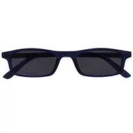 Okulary przeciwsłoneczne - The Reading Glasses Company Matowy Granatowy Lekki Wygodne Odtwarzacze Słońce Uv400 Mężczyzna Kobieta Zamki Wiosna S17-3 +2,50-50 Gr - miniaturka - grafika 1