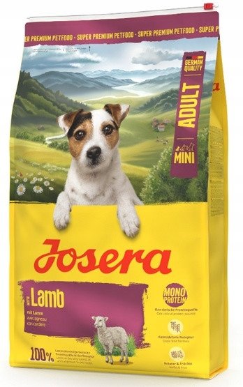 Karma dla psa JOSERA Mini Jagnięcina 3 kg