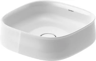 Duravit Zencha Umywalka nablatowa 42x42 cm biała 2373420079 - Umywalki - miniaturka - grafika 1