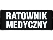 Odzież medyczna - Emblemat Ratownik Medyczny Odblaskowy Na Rzepie 13 X 5 Cm - miniaturka - grafika 1