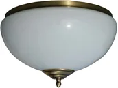 Lampy sufitowe - Plafon z mosiądzu 6 kolorów klosza - miniaturka - grafika 1