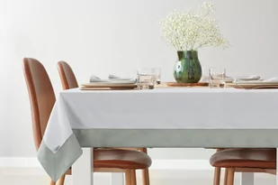 OBRUS SYLVIA 40X180 CM NATURALNY - Obrusy i serwetki - miniaturka - grafika 1