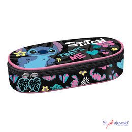 Piórnik saszetka usztywniona z wewnętrzną klapką. Stitch That's Me