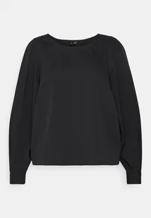Bluzka damska Vero Moda VMBINE prosty luźny krój długi rękaw czarna r.52 - Bluzki damskie - miniaturka - grafika 1