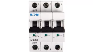 Eaton Wyłącznik nadprądowy FAZ-B25/3 3-biegunowy 25A 278849 - Bezpieczniki elektryczne - miniaturka - grafika 1