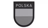 Odzież taktyczna i umundurowanie - 101 Inc. - Naszywka 3D - Polska tarcza - Szary - 444130-7017 - miniaturka - grafika 1